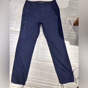 Women’s Chlorophyll “Rally” Navy Hiking Pants – Size 8, Like New